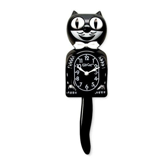 NEW Vintage TUXEDO Kit Cat Klock Clock Black 15.5" Limited Edition USA MADE NIB - Picture 4 of 8